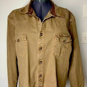 Tan NWOT Men’s ECOTHS shirt jacket